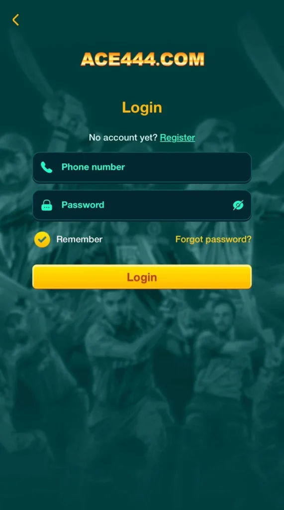Ace444 Login